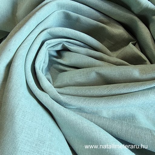 Menta színű lenvászon