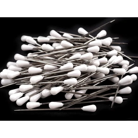 Gombostű kárpitos 60 mm-es - fehér (100 db-os csomagolás) Gombostű kárpitos 60 mm-es - fehér (100 db-os csomagolás)