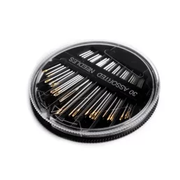 Kézi varrótű készlet aranyfejű