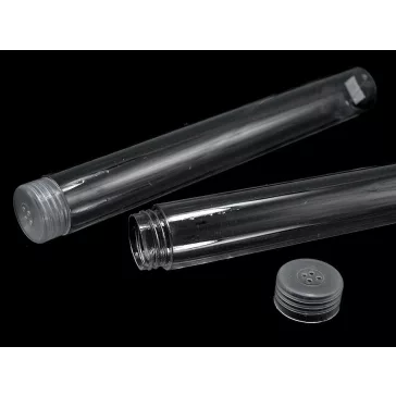 Tubus gombtartó 20 mm - átlátszó (50 db-os csomagolás)