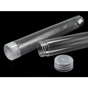 Tubus gombtartó Ø24mm - átlátszó (10 db-os csomagolás)