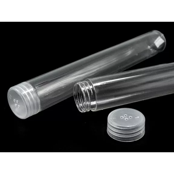 Tubus gombtartó Ø24mm - átlátszó (50 db-os csomagolás) Tubus gombtartó Ø24mm - átlátszó (50 db-os csomagolás)