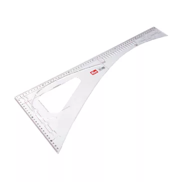   Szabó vonalzó  / méter Prym 60 cm-es - átlátszó (1 db-os csomagolás)