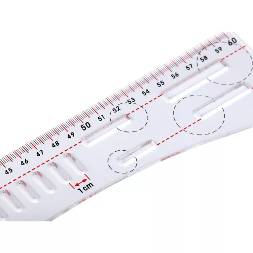 Szabó vonalzó  / méter Prym 60 cm-es