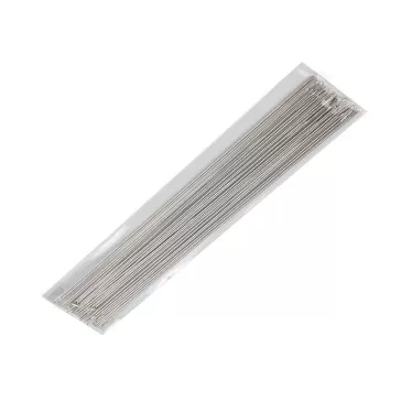 Gyöngyfűző tű 120 mm - nikkel (3 zacskó)