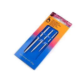 Nagylyukú fonalvarró tű merkelőtű 3 db Pony