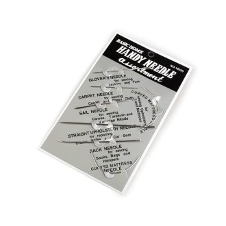   Kézi bőrvarró tű, zsákanyag, szőnyeg, matrac - készlet 7 db