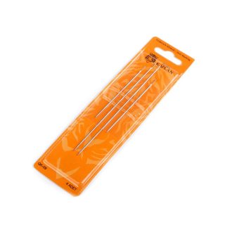 Kézi varrótűk bábokra, hosszú, arany