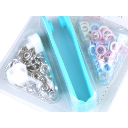 Baby patetn -körmös összeüthető patent gomb gyengéb anyagora