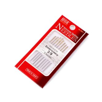 Hímzőtű, arany szem