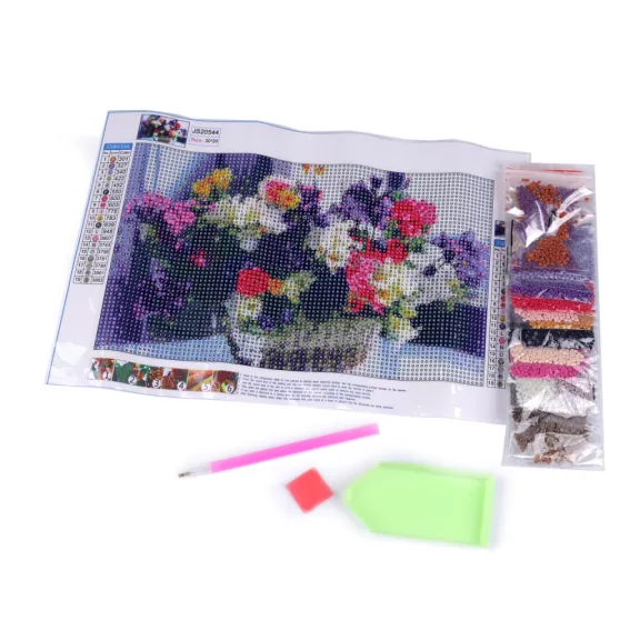 Gyémánt festés 20x30 cm - 7 lásd a képen csokor (1 szett) Gyémánt festés 20x30 cm - 7 lásd a képen csokor (1 szett)