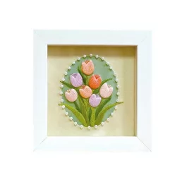 Kreatív hímző készlet kerettel