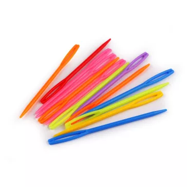 Műanyag kézitűk 7 cm tompa - mix (2 db-os csomagolás)
