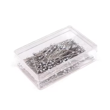 Gombostű 25 mm-es 12 g - nikkel (40 doboz)