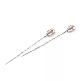 Gombostű csepp alakú gyöngyház fejű 55 mm