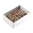Gombostű műanyag fejű hossza 30 mm - mix nikkel (6 doboz) Gombostű műanyag fejű hossza 30 mm - mix nikkel (6 doboz)
