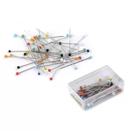 Gombostű üvegfejű hossza 30 mm