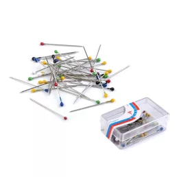 Gombostű műanyag fejű hossza 27mm