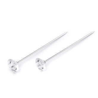 Dísz gombostű hossza 49 mm díszes