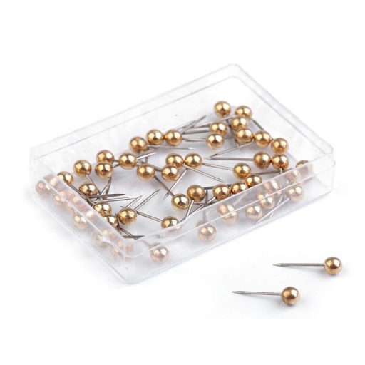 Gombostű dísz hossza 15 mm