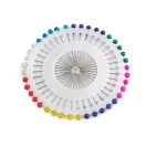 Körben színes műanyag fejű vas gombostű hossz 37 mm - mix (12 rozetta) Körben színes műanyag fejű vas gombostű hossz 37 mm - mix (12 rozetta)