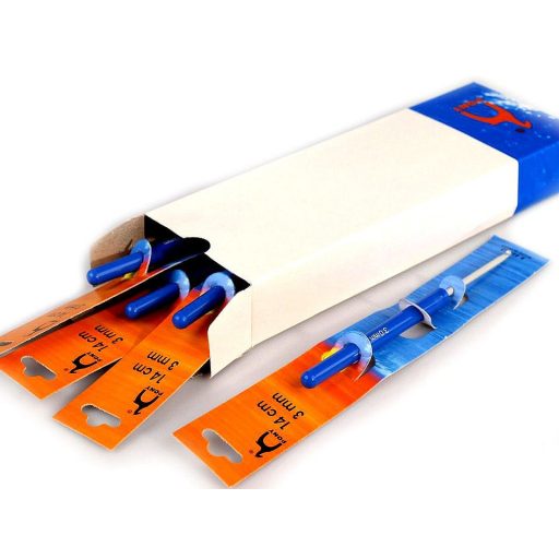 Horgolótű mérete 2; 2,5; 3 és 3,5 Pony