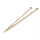 Bambusz egyenes kötőtű 10-es - 1 sötét bambusz (4 pr) Bambusz egyenes kötőtű 10-es - 1 sötét bambusz (4 pr)