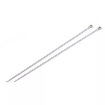 Egyenes kötőtű 3,5 -es - 30 cm ezüst (20 pr)