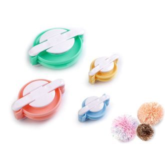 Pom pom készítő készlet 4 db-os
