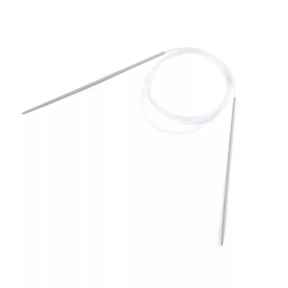 Körkötőtű 2,5; 3; 3,5; 4 - 3 mm ezüst (10 db-os csomagolás) Körkötőtű 2,5; 3; 3,5; 4 - 3 mm ezüst (10 db-os csomagolás)