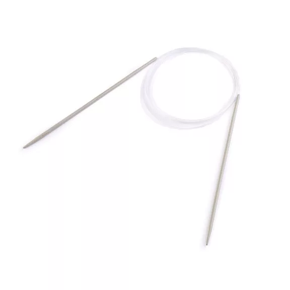 Körkötőtű 2,5; 3; 3,5; 4 - 3,5 mm ezüst (1 db-os csomagolás) Körkötőtű 2,5; 3; 3,5; 4 - 3,5 mm ezüst (1 db-os csomagolás)