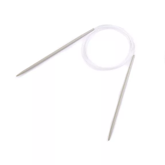Körkötőtű 2,5; 3; 3,5; 4 - 4 mm ezüst (10 db-os csomagolás) Körkötőtű 2,5; 3; 3,5; 4 - 4 mm ezüst (10 db-os csomagolás)
