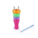 Zsinórkészítő körmöcske tűvel - multicolor (4 szett) Zsinórkészítő körmöcske tűvel - multicolor (4 szett)