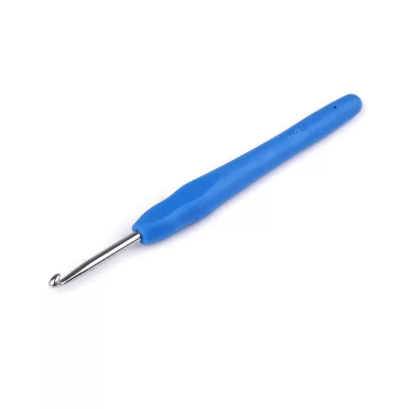 Szilikon nyelű horgolótű 2,5 méret; 2; 2,5; 3; 3,5; 4; 53; 3.5 - 7 (4 mm) véletlen. színek (1 db-os csomagolás) Szilikon nyelű horgolótű 2,5 méret; 2; 2,5; 3; 3,5; 4; 53; 3.5 - 7 (4 mm) véletlen. színek (1 db-os csomagolás)