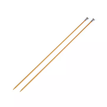   Egyenes tűk 3; 3,5; 4; 4,5; 5; 5,5; 6; 8; 9; 10 - 1 (3 mm) arany (1 pár)