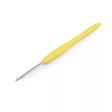   Horgolótű szilikon nyeles méretek 2,6 - 6-ig - 3 (3,5 mm) véletlen. színek (1 db-os csomagolás)