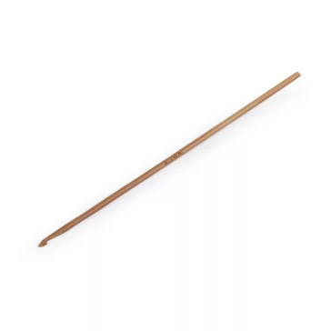   Bambusz horgolótű 3; 4; 4,5; 5; 5,5 - 3 (3 mm) sötét bambusz (10 db-os csomagolás)