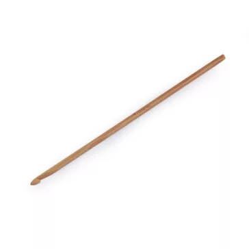   Bambusz horgolótű 3; 4; 4,5; 5; 5,5 - 4 (4 mm) sötét bambusz (5 db-os csomagolás)