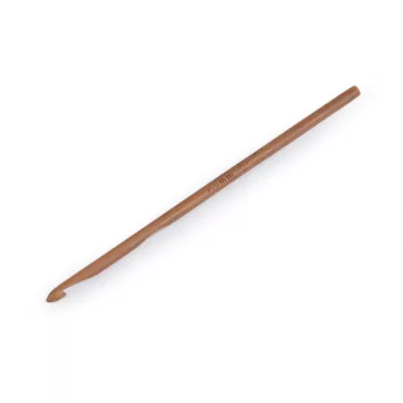   Bambusz horgolótű 3; 4; 4,5; 5; 5,5 - 6 (5 mm) sötét bambusz (1 db-os csomagolás)