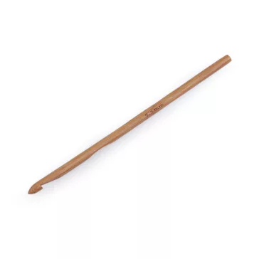   Bambusz horgolótű 3; 4; 4,5; 5; 5,5 - 7 (5,5 mm) sötét bambusz (1 db-os csomagolás)