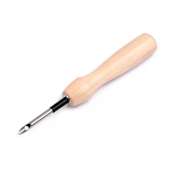 Mágikus tű hímzőtoll – punch fa nyelű Ø3,5 mm, Ø5 mm - 1 (Ø3,5 mm) természetes világos (1 db-os csomagolás) Mágikus tű hímzőtoll – punch fa nyelű Ø3,5 mm, Ø5 mm - 1 (Ø3,5 mm) természetes világos (1 db-os csomagolás)