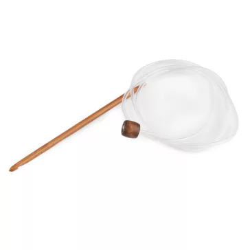   Bambusz horog Tuniszi horgolásra - 6 (5,5 mm) sötét bambusz (1 db-os csomagolás)