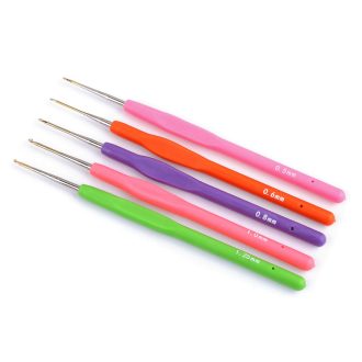   Horgolótű szilikonnyelű arany hegyű 0,5; 0,6; 0,8; 1; 1,25