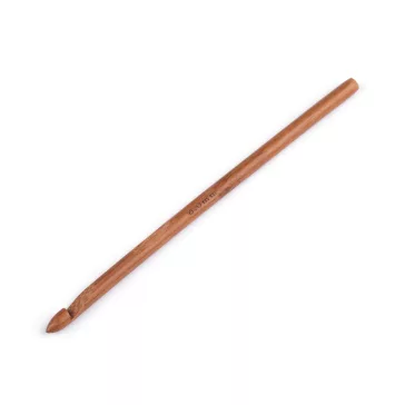   Bambusz horgolótű 6; 7; 8; 10 - 1 (6 mm) sötét bambusz (5 db-os csomagolás)