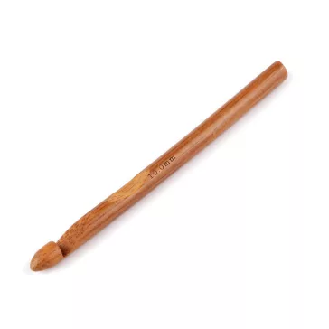   Bambusz horgolótű 6; 7; 8; 10 - 4 (10 mm) sötét bambusz (10 db-os csomagolás)