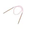 Bambusz körkötőtű 2-8 - 9 (4 mm) sötét bambusz (1 db-os csomagolás)
