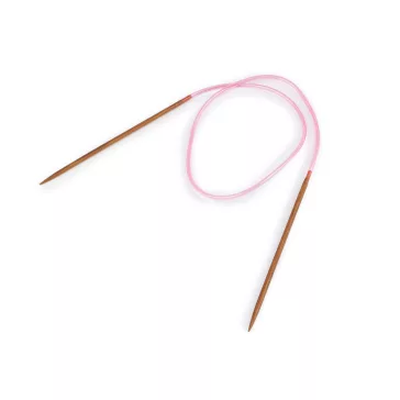   Bambusz körkötőtű 2-8 - 9 (4 mm) sötét bambusz (3 db-os csomagolás)