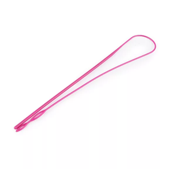 Gumibefűző, gumibehúzó / zsinór befűző - lilarózsás (10 db-os csomagolás) Gumibefűző, gumibehúzó / zsinór befűző - lilarózsás (10 db-os csomagolás)