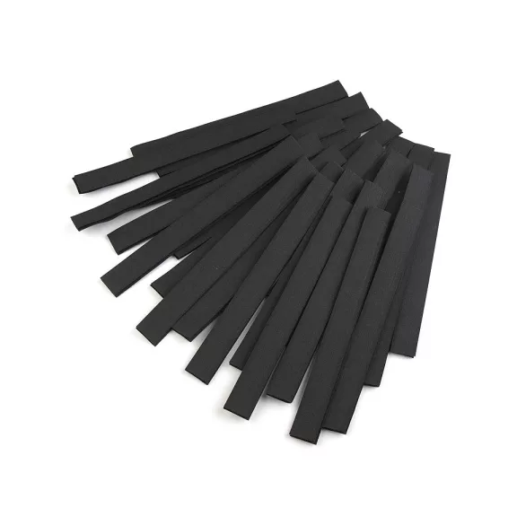 Tépőzár hurkos + bolyhos oldal vágott szélessége 20 mm - 6 fekete (250 pr) Tépőzár hurkos + bolyhos oldal vágott szélessége 20 mm - 6 fekete (250 pr)