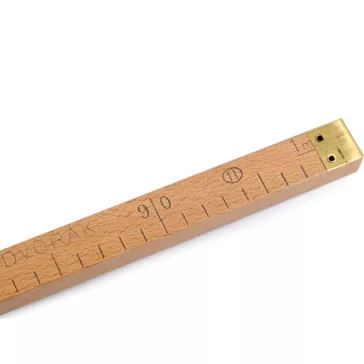   Méterrúd szögletes európai hitelesítés - természeti (2 db-os csomagolás)